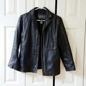 Banana Republic Black Leather Jacket